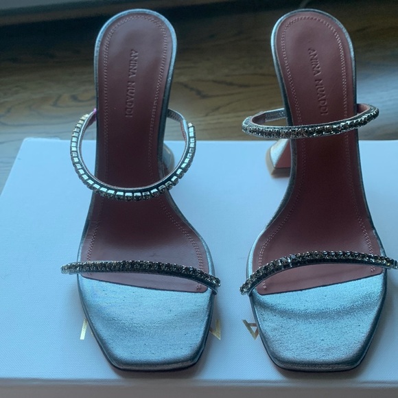Amina Muaddi Gilda Slipper - Picture 1 of 7